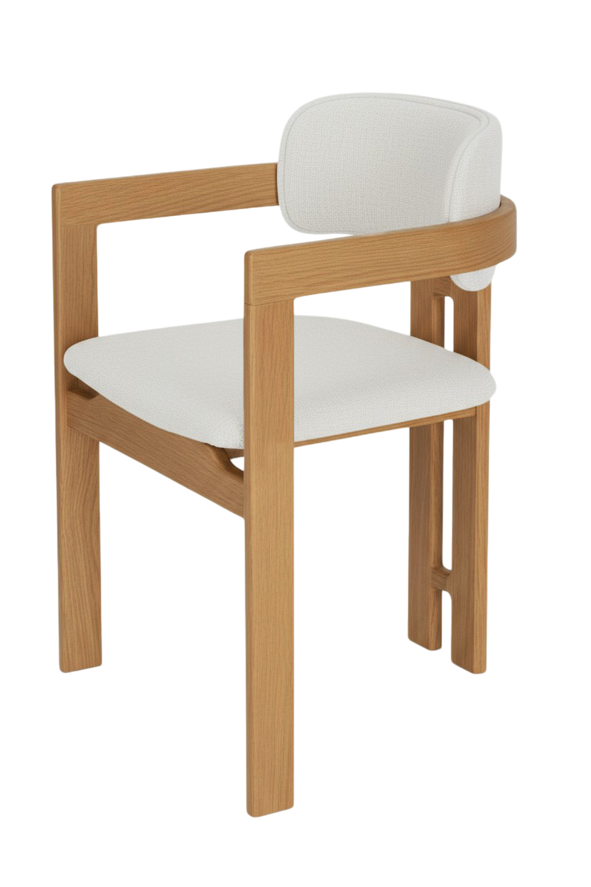 Döşemeli Ahşap Sandalye