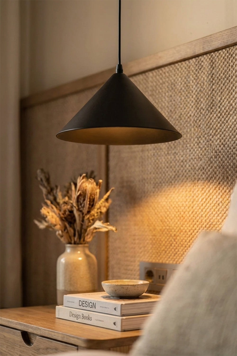 Siyah Metal Sarkıt Aydınlatma