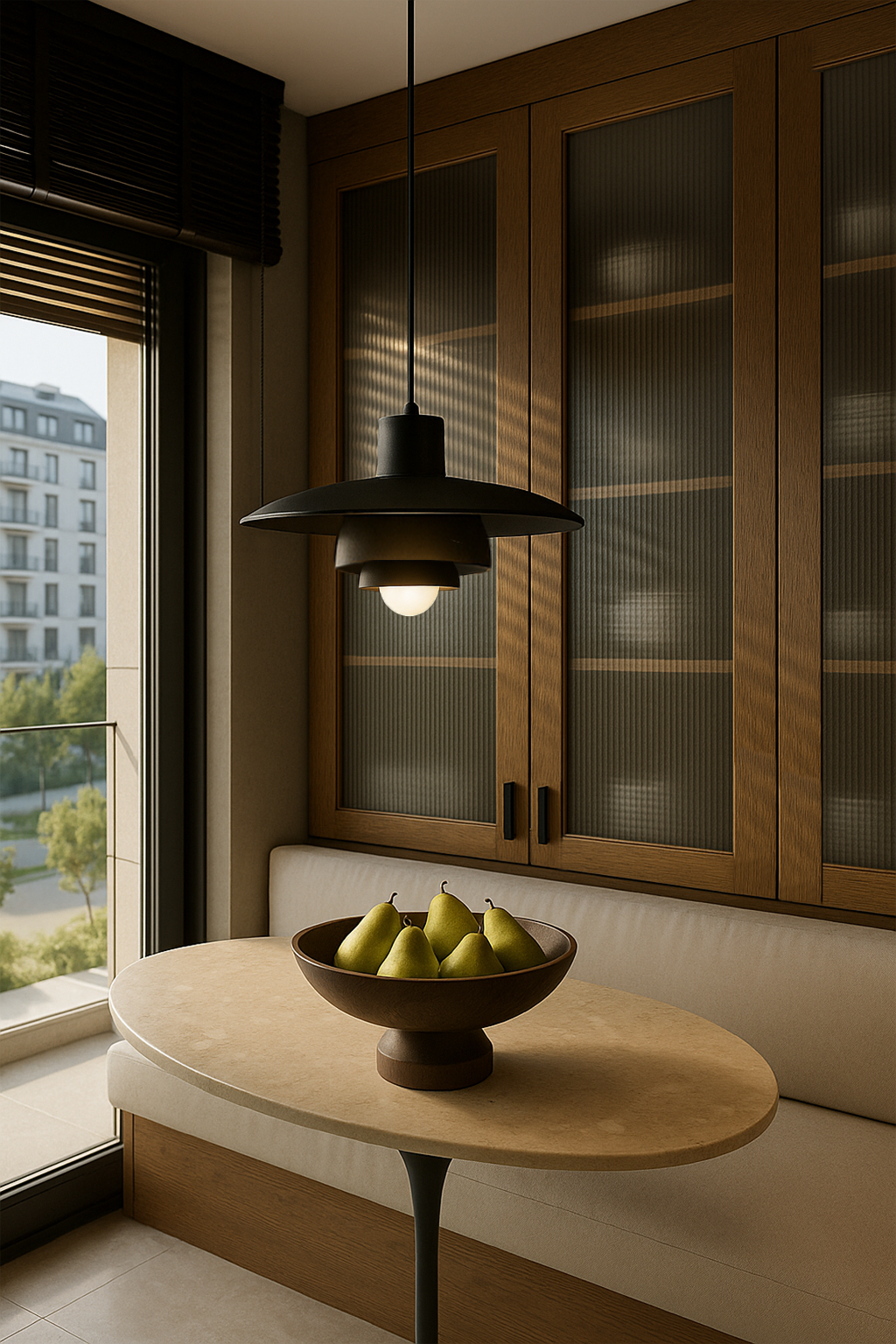 Siyah Metal Sarkıt Aydınlatma