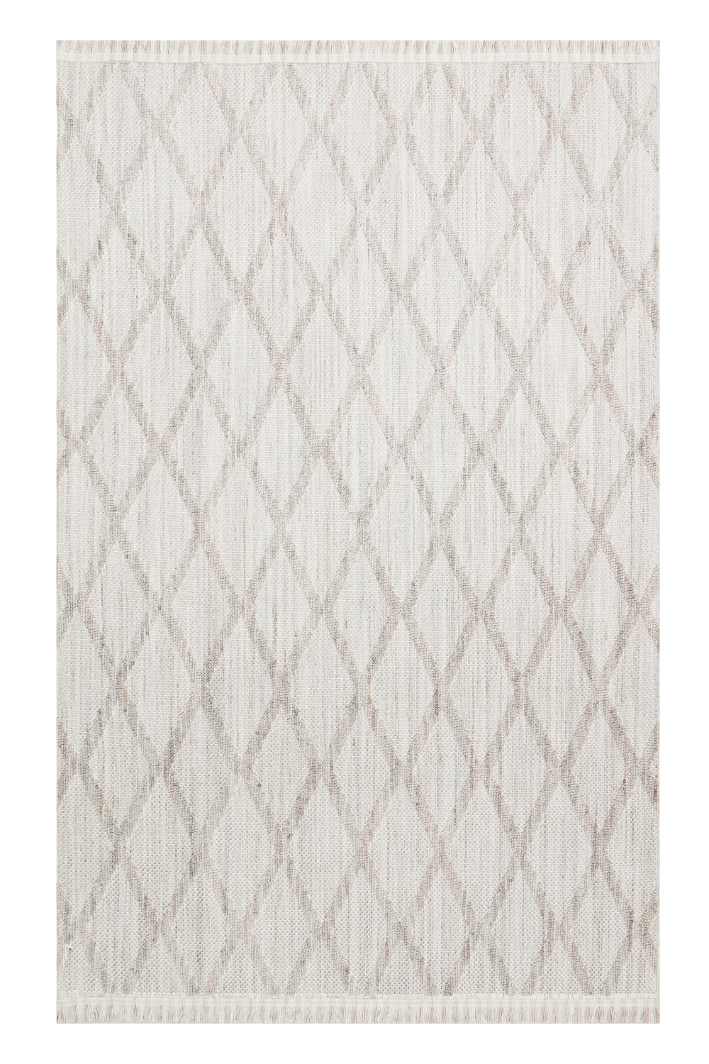 Hav Vermeyen Örgü Dokulu Püsküllü Halı