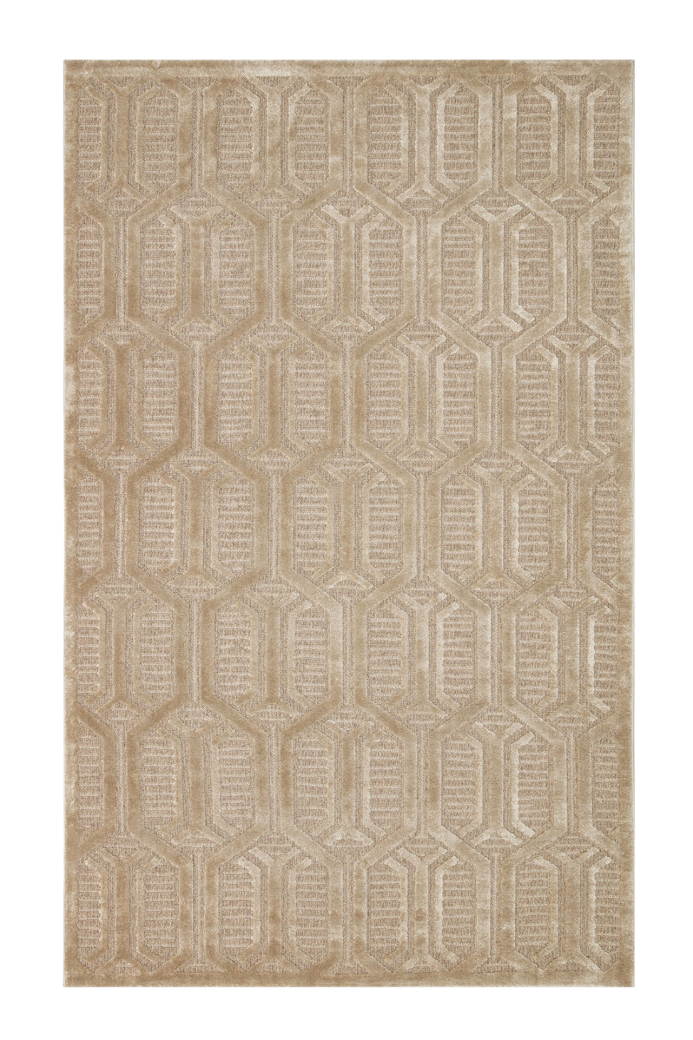 Yün ve Viskon Karışımlı Dokuma Halı