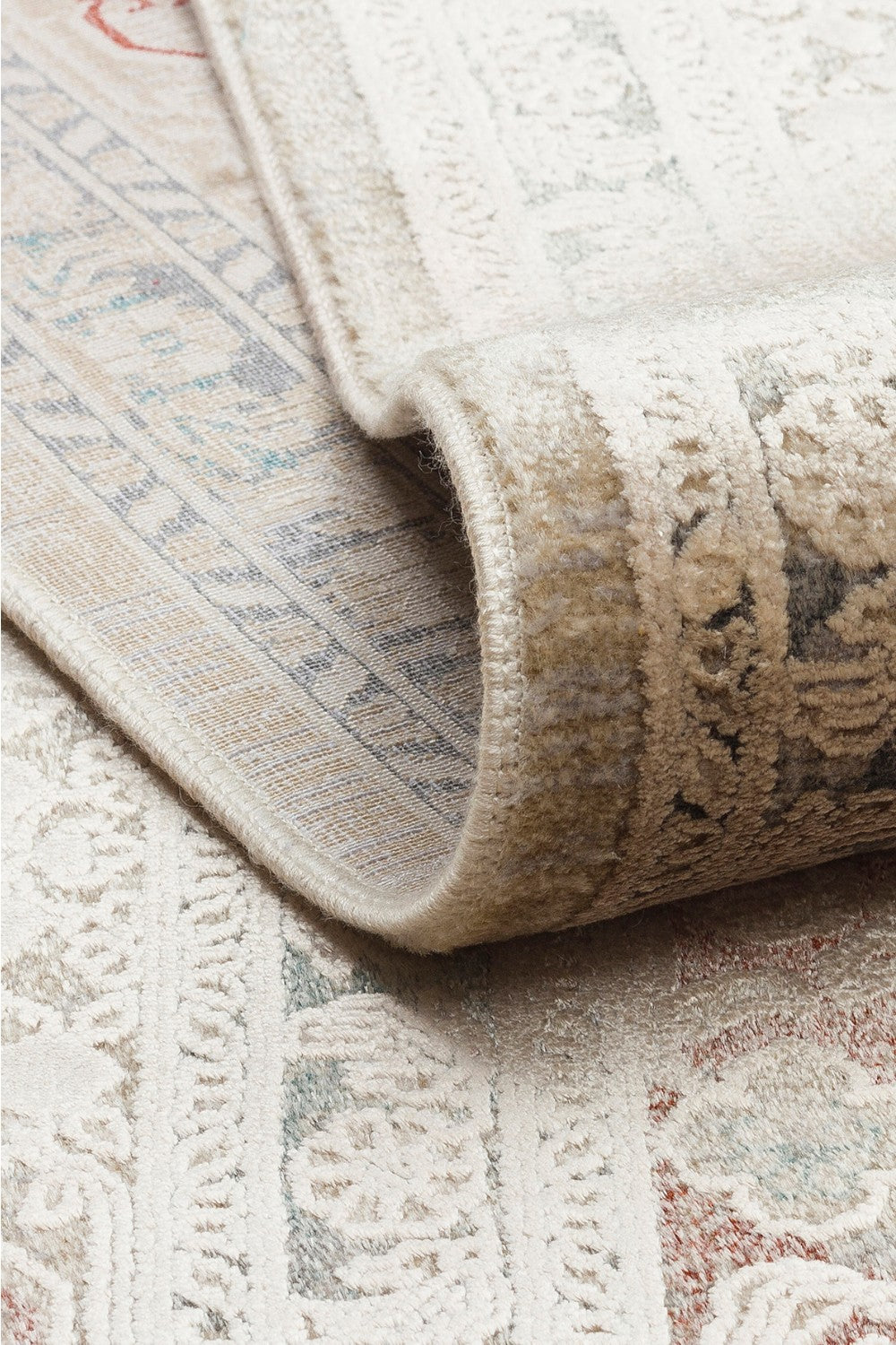 Over-Dyed Vintage Görünümlü Dokuma Halı