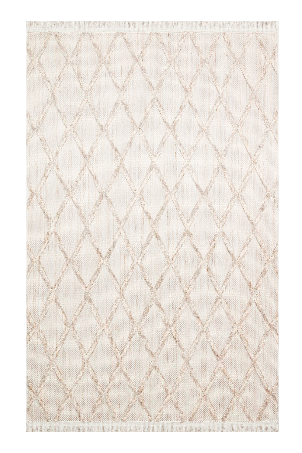 Hav Vermeyen Örgü Dokulu Püsküllü Halı