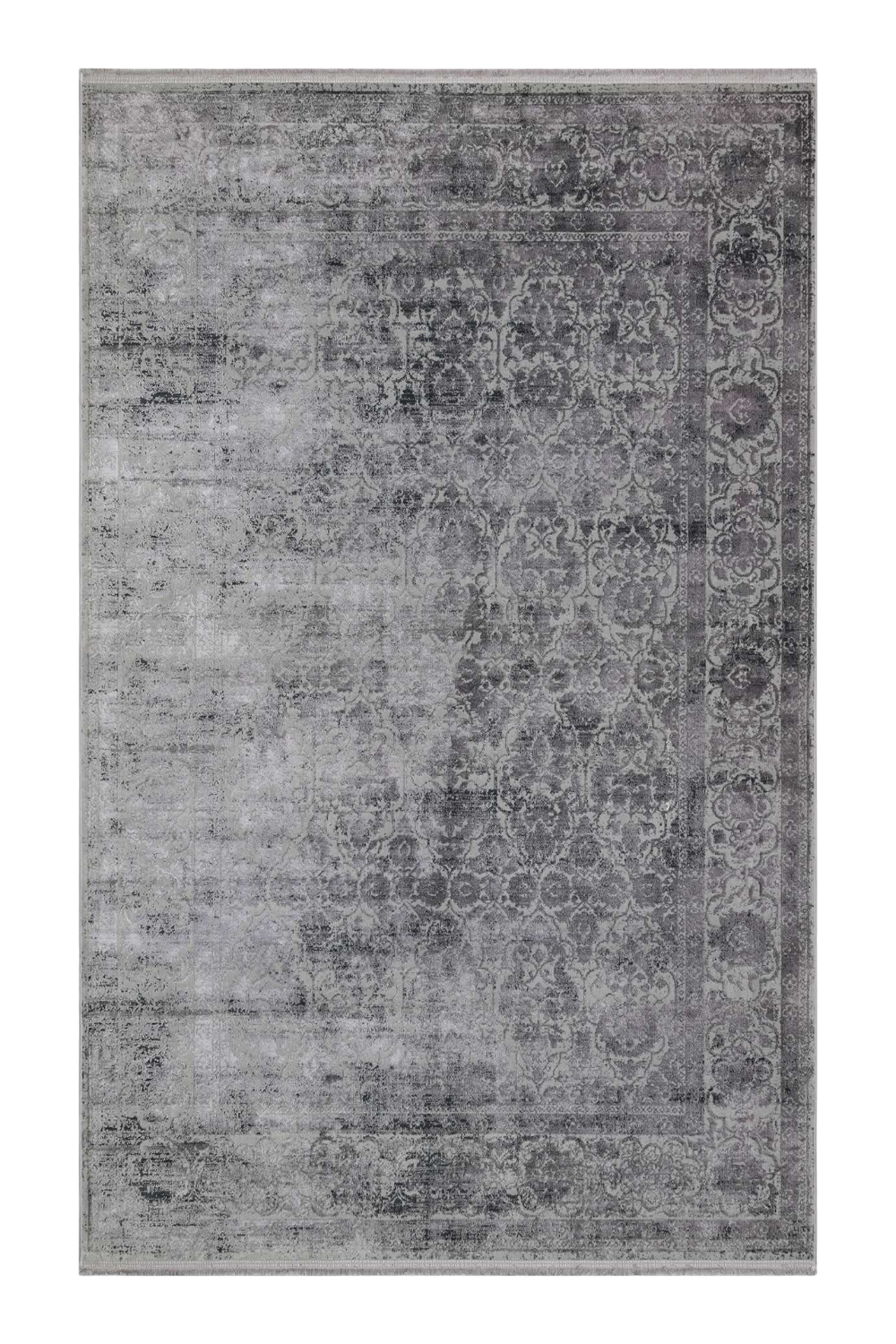 Vintage Görünümlü İpeksi Halı