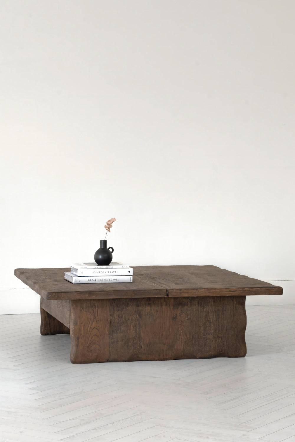 Ahşap Sandıklı Eskitme Sehpa