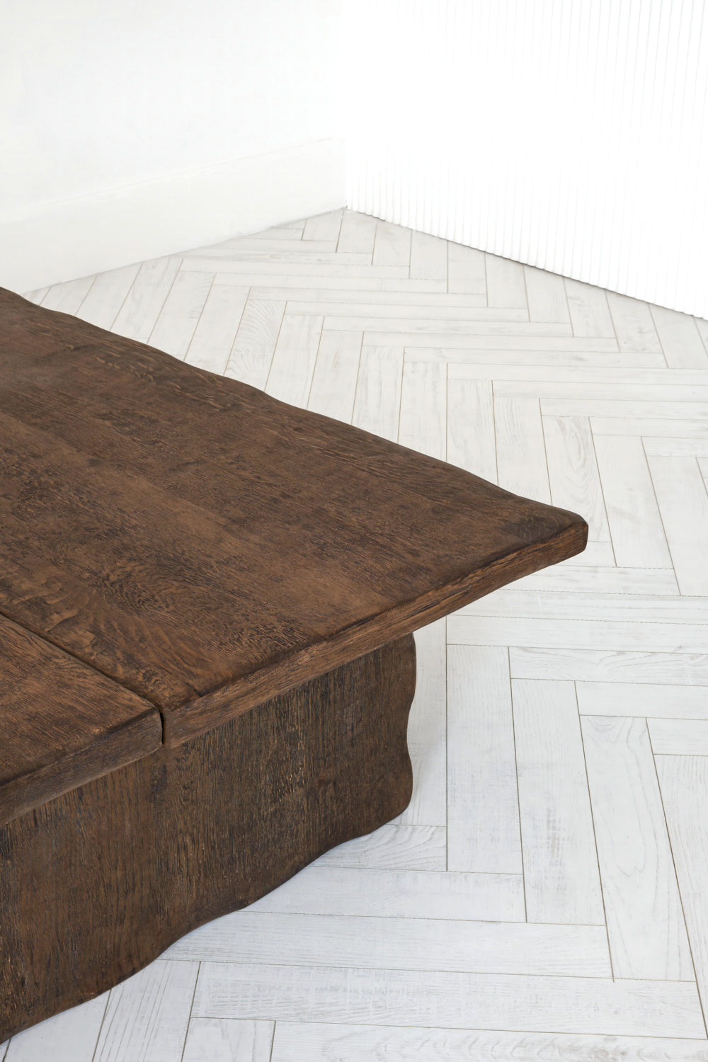 Ahşap Sandıklı Eskitme Sehpa