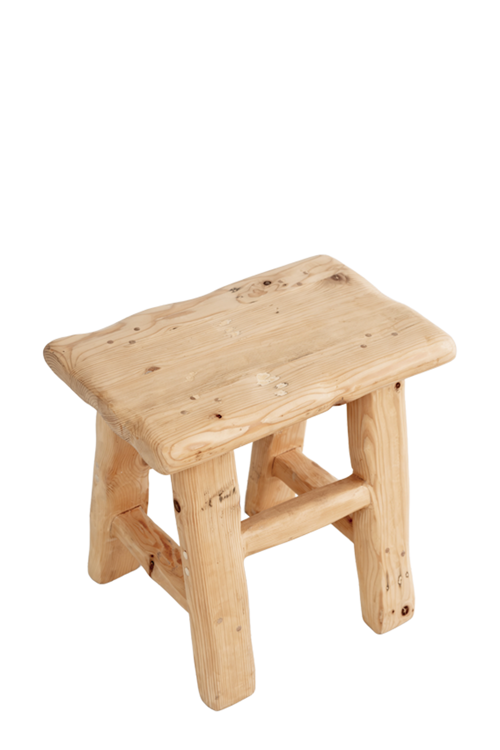 Eskitme Ahşap Tabure