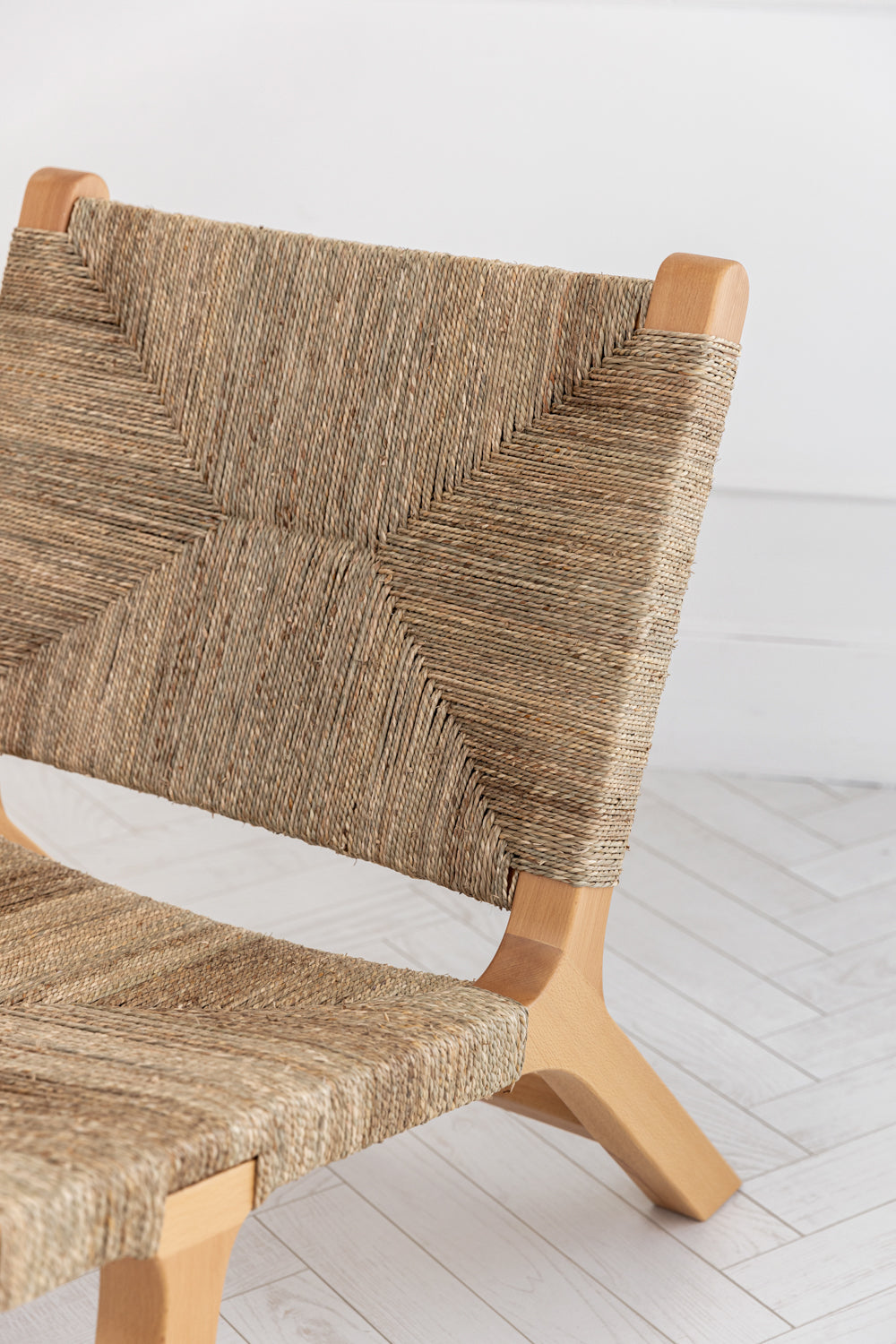 Hasırlı Ahşap Koltuk