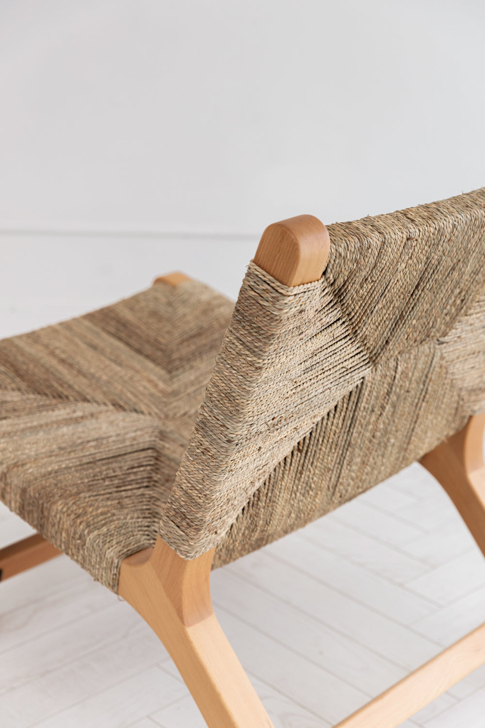 Hasırlı Ahşap Koltuk