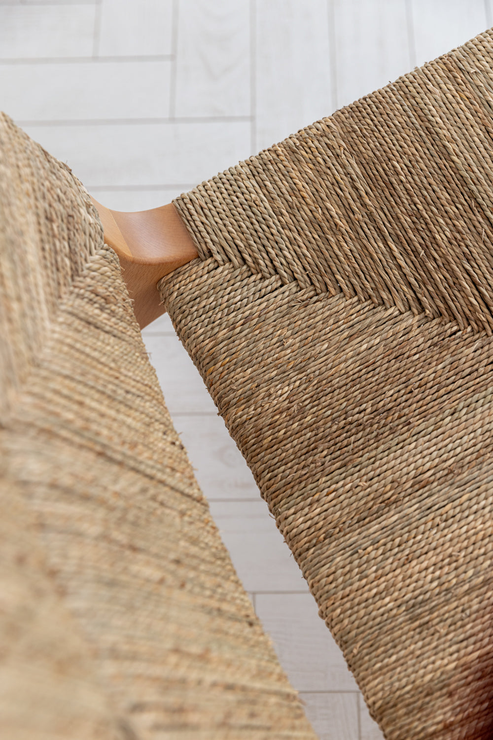 Hasırlı Ahşap Koltuk