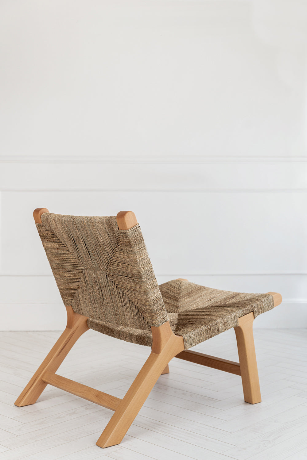 Hasırlı Ahşap Koltuk