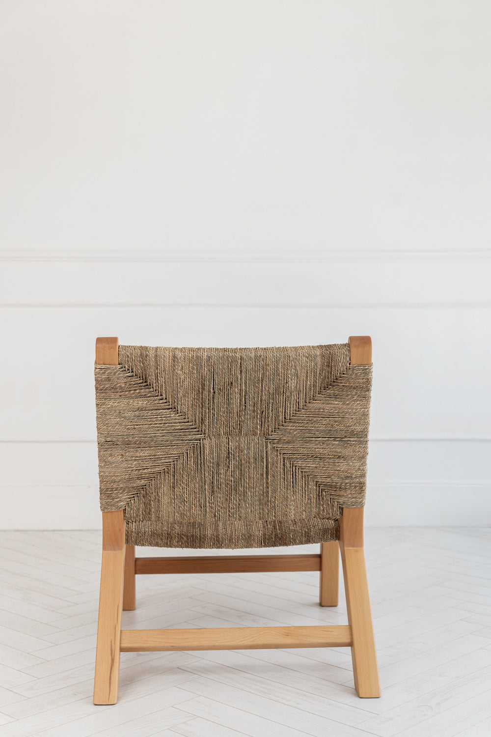 Hasırlı Ahşap Koltuk