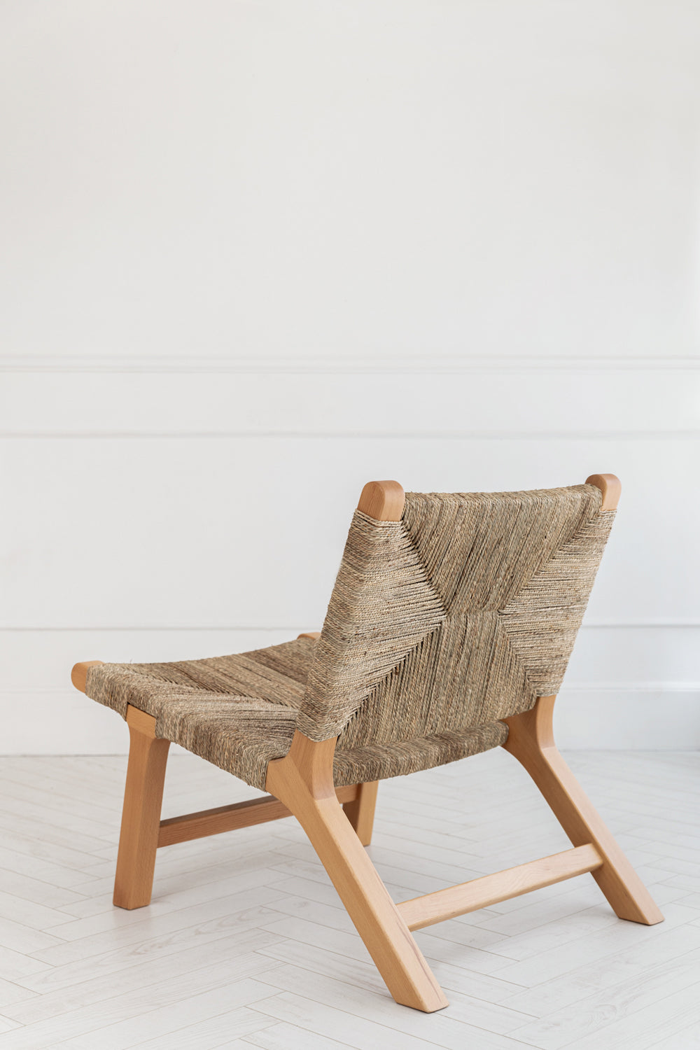 Hasırlı Ahşap Koltuk