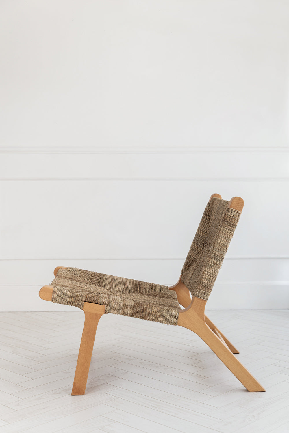 Hasırlı Ahşap Koltuk