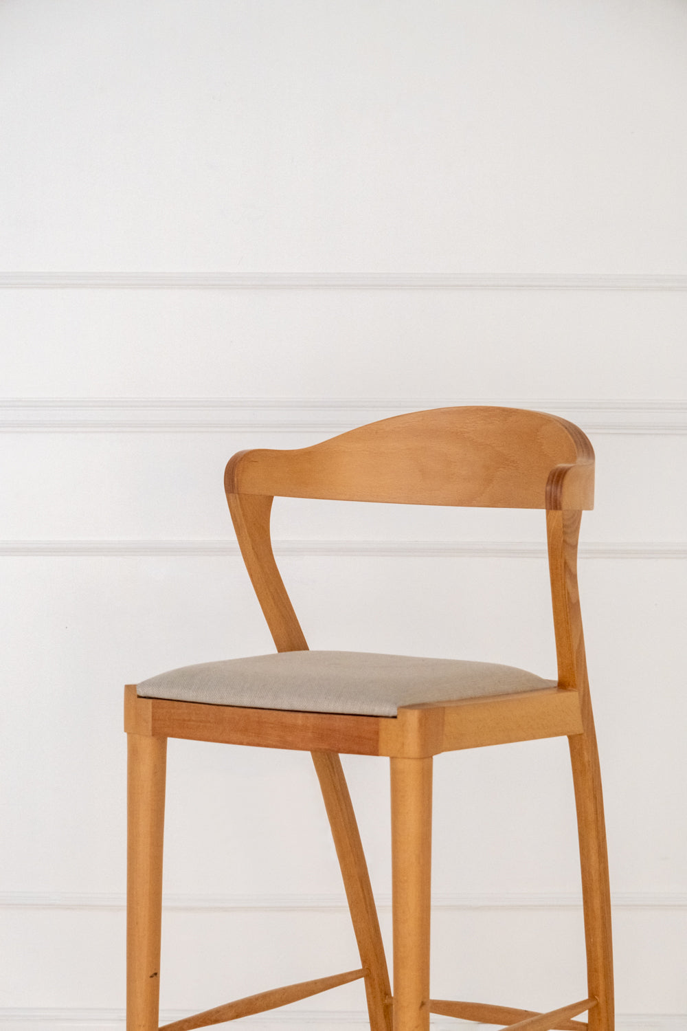 Ahşap Bar Sandalyesi