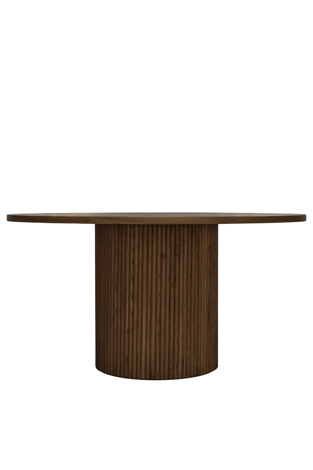 Ahşap Yuvarlak Yemek Masası