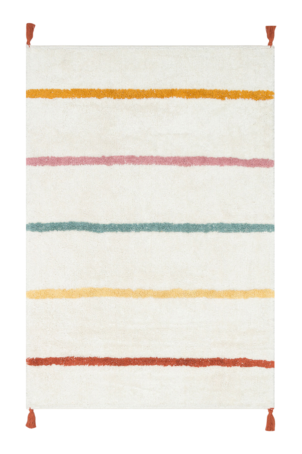 Yıkanabilir Kaymaz Tabanlı Pamuk Çocuk Halısı