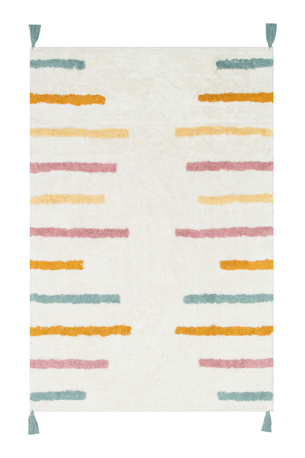 Yıkanabilir Kaymaz Tabanlı Pamuk Çocuk Halısı