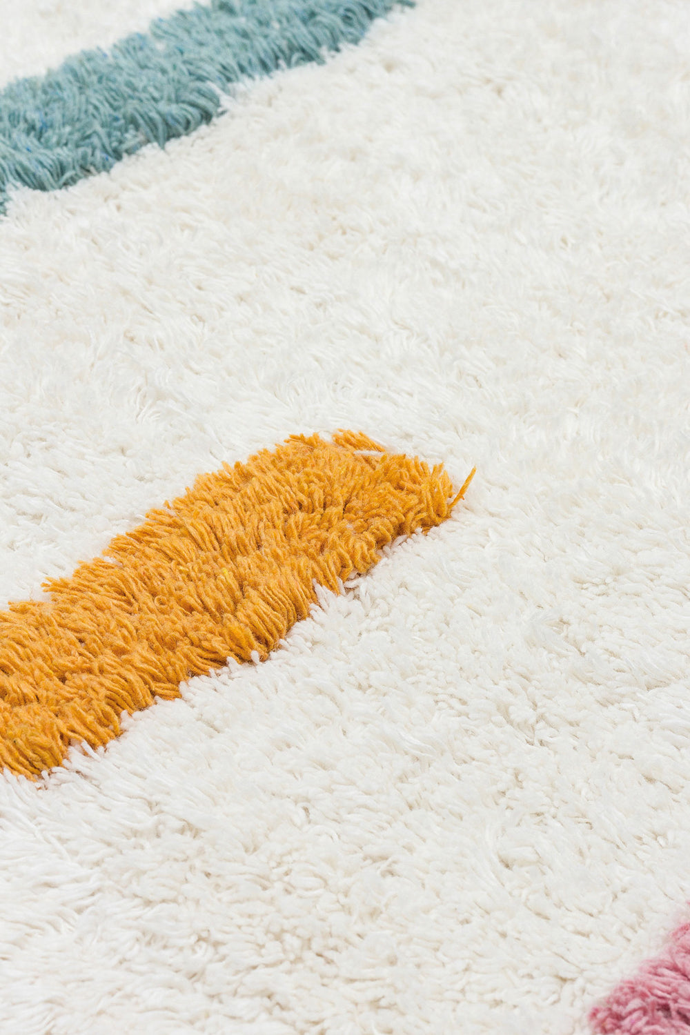 Yıkanabilir Kaymaz Tabanlı Pamuk Çocuk Halısı