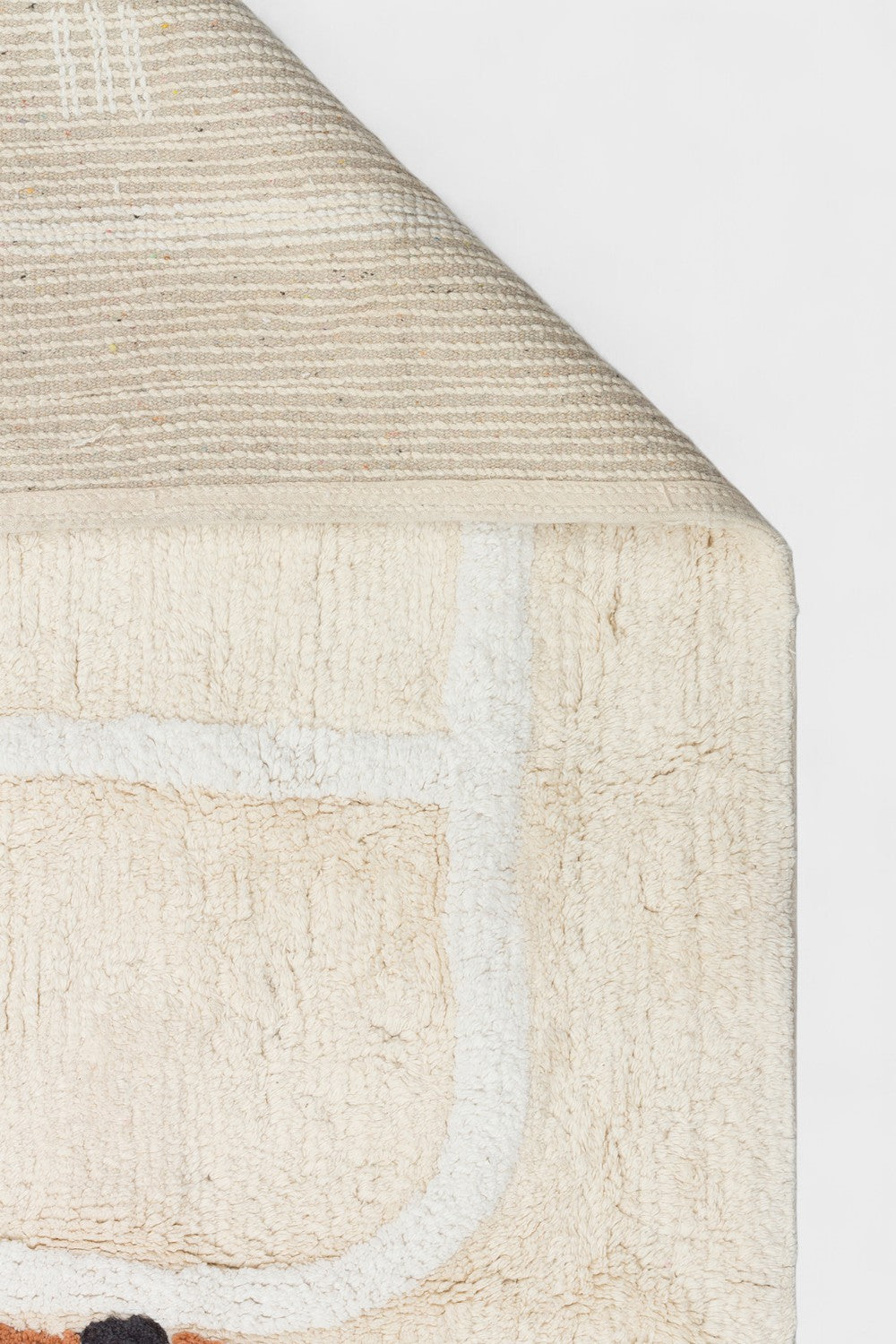 Yıkanabilir Kaymaz Tabanlı Pamuk Çocuk Halısı