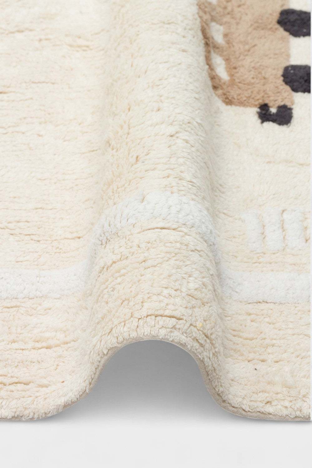 Yıkanabilir Kaymaz Tabanlı Pamuk Çocuk Halısı