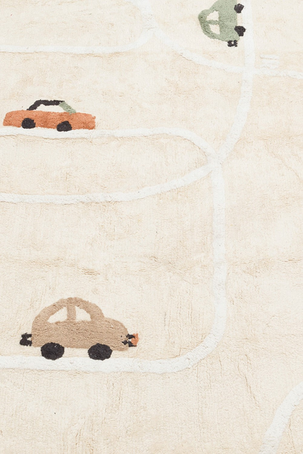 Yıkanabilir Kaymaz Tabanlı Pamuk Çocuk Halısı