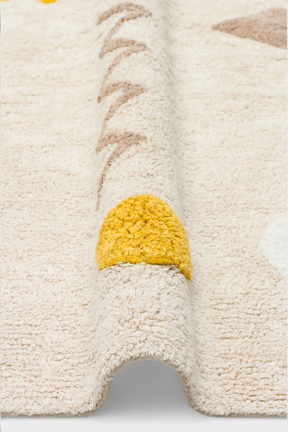 Yıkanabilir Kaymaz Tabanlı Pamuk Çocuk Halısı