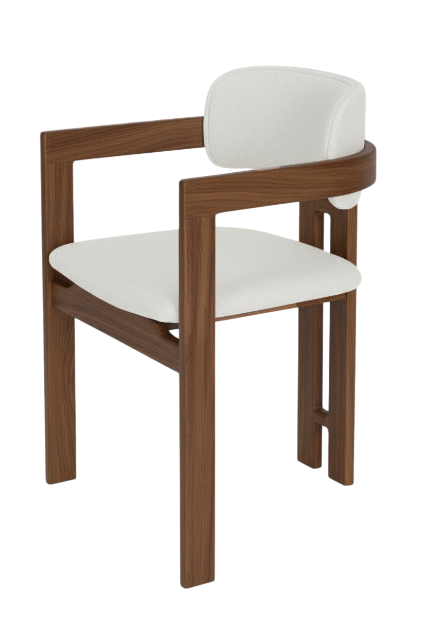 Döşemeli Ahşap Sandalye