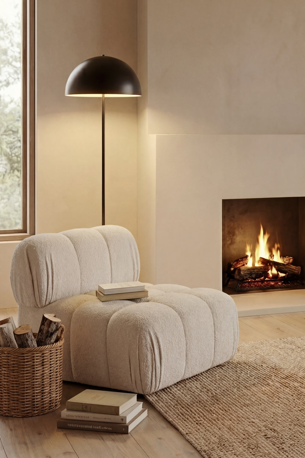 Buklet Kumaşlı Kapitoneli Berjer