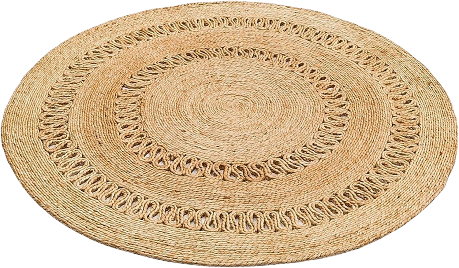 Hasır Yuvarlak Kilim