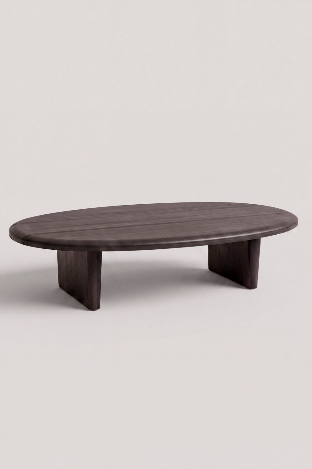 Ahşap Oval Orta Sehpa