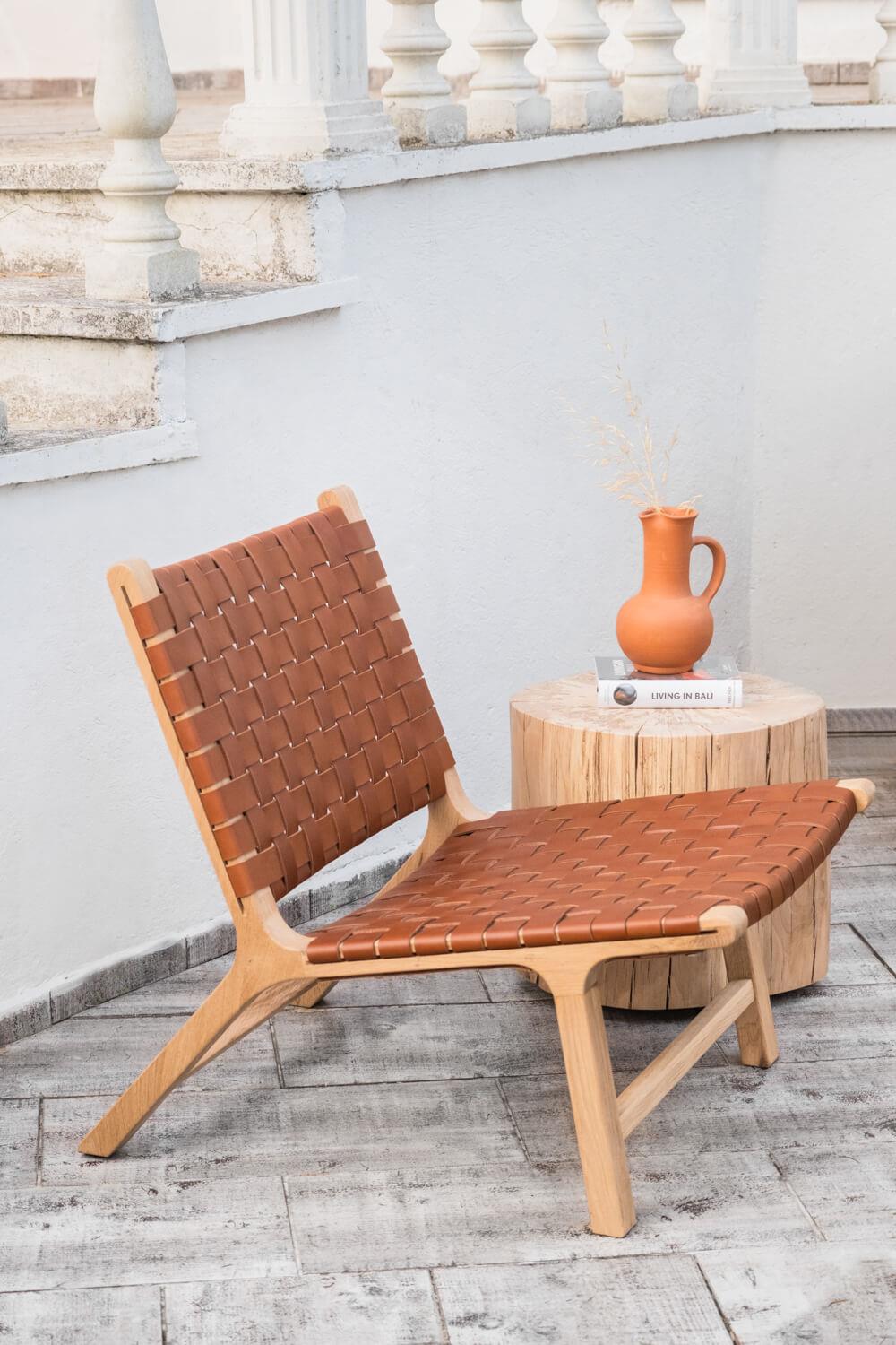 Derili Ahşap Koltuk