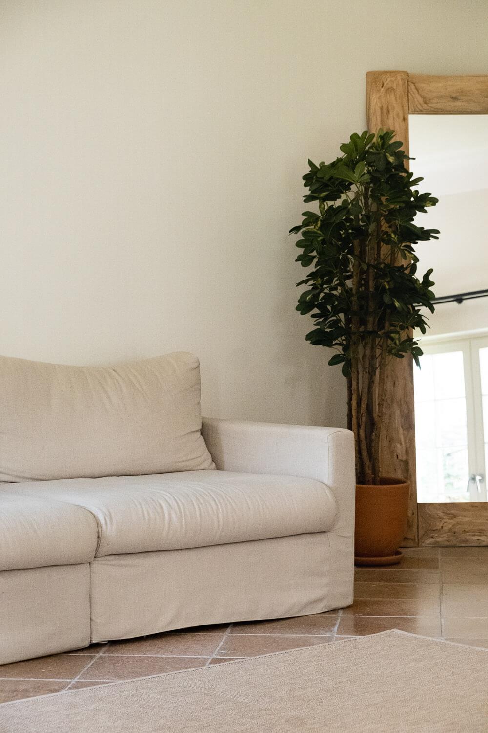 Keten Kılıflı Modüler L Koltuk