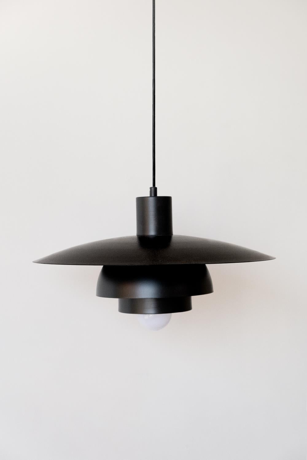 Siyah Metal Sarkıt Aydınlatma