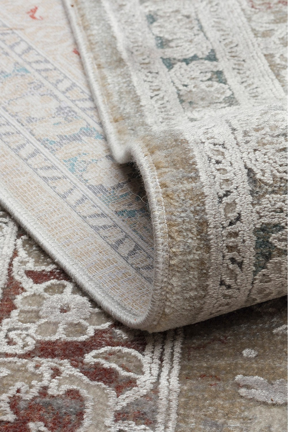 Over-Dyed Vintage Görünümlü Dokuma Halı