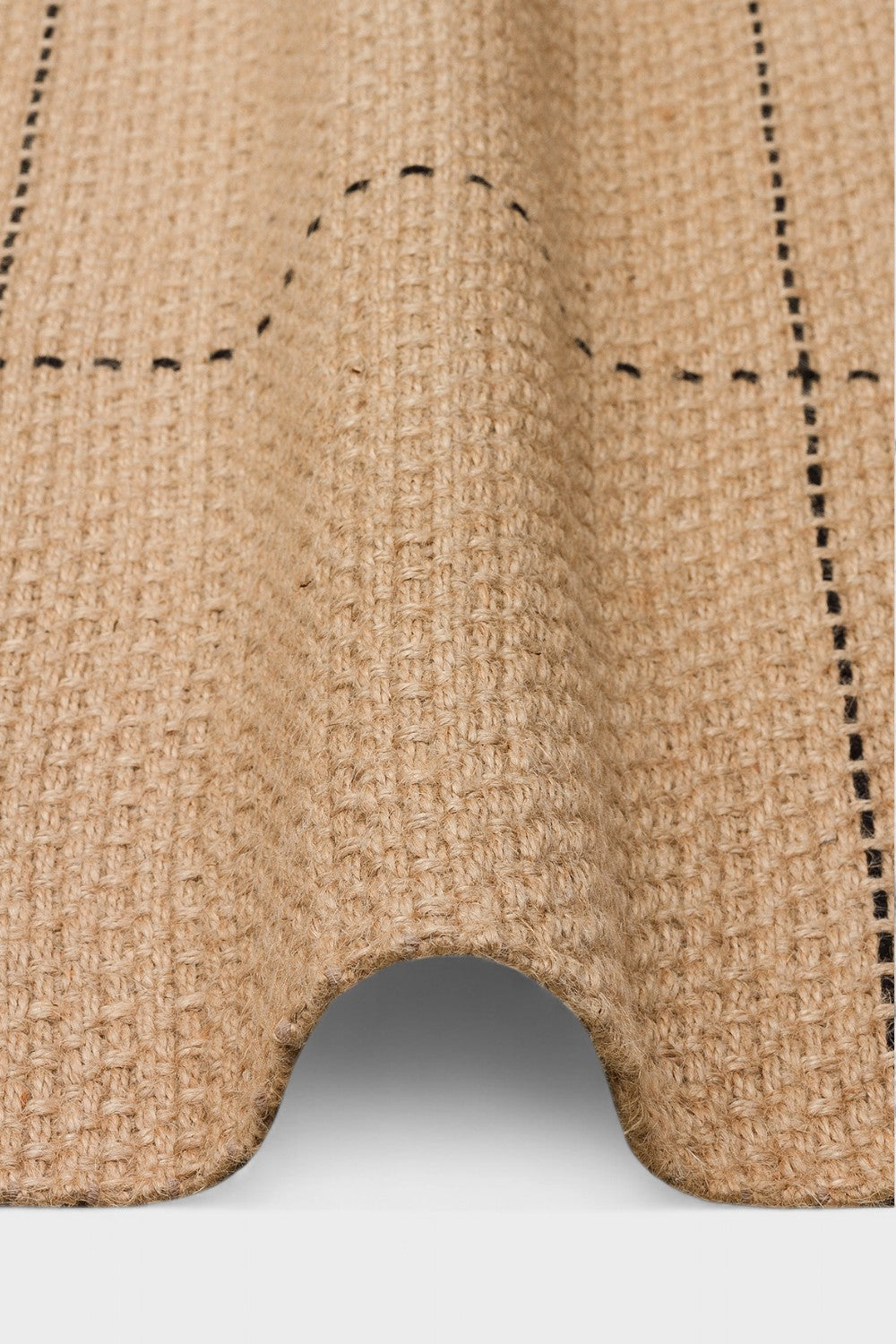 Çift Taraflı Jüt Örgü Kilim