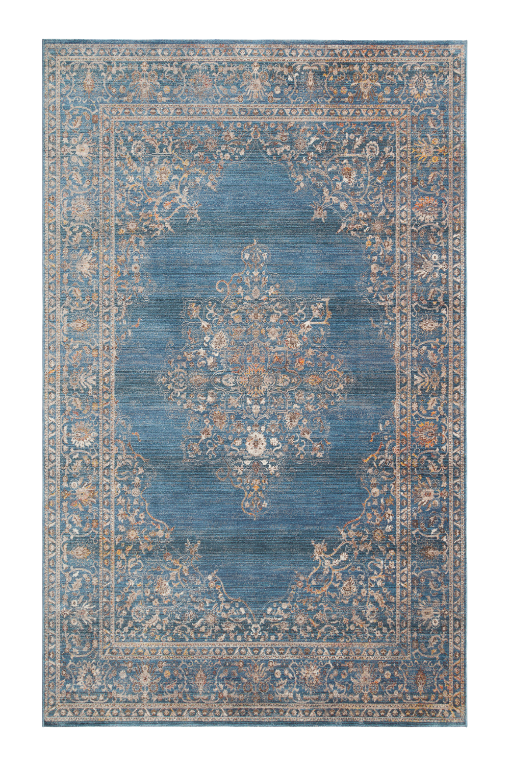 Etnik Desenli Yumuşak Tuşeli Dokuma Halı