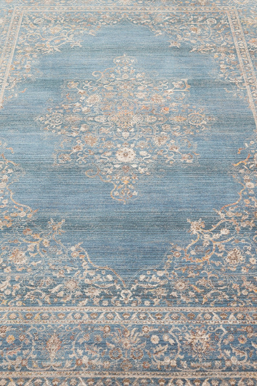 Etnik Desenli Yumuşak Tuşeli Dokuma Halı