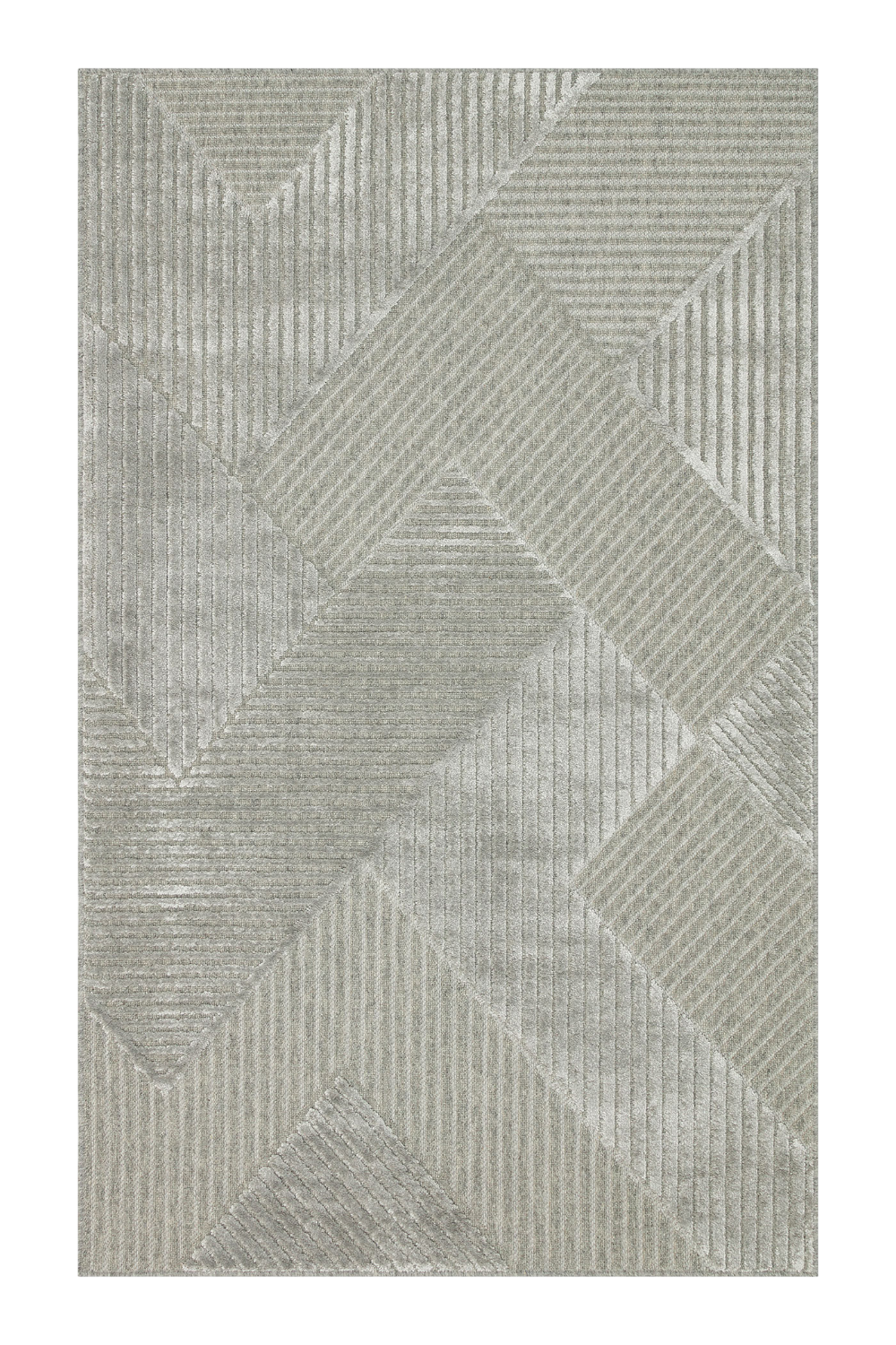 Yün ve Viskon Karışımlı Dokuma Halı