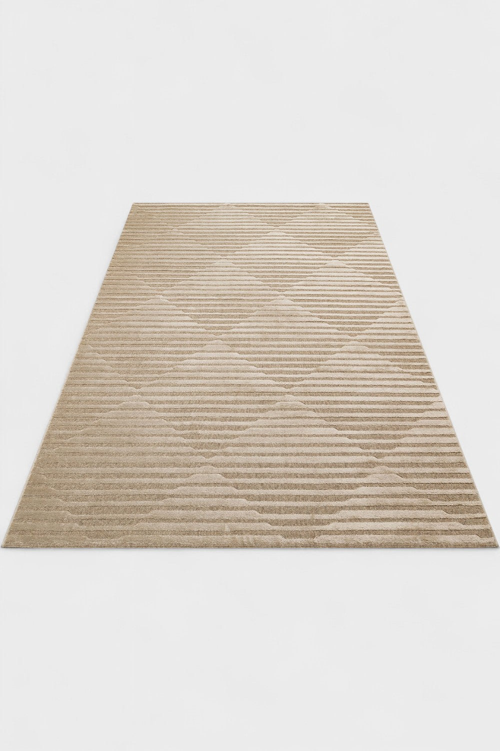 Yün ve Viskon Karışımlı Dokuma Halı