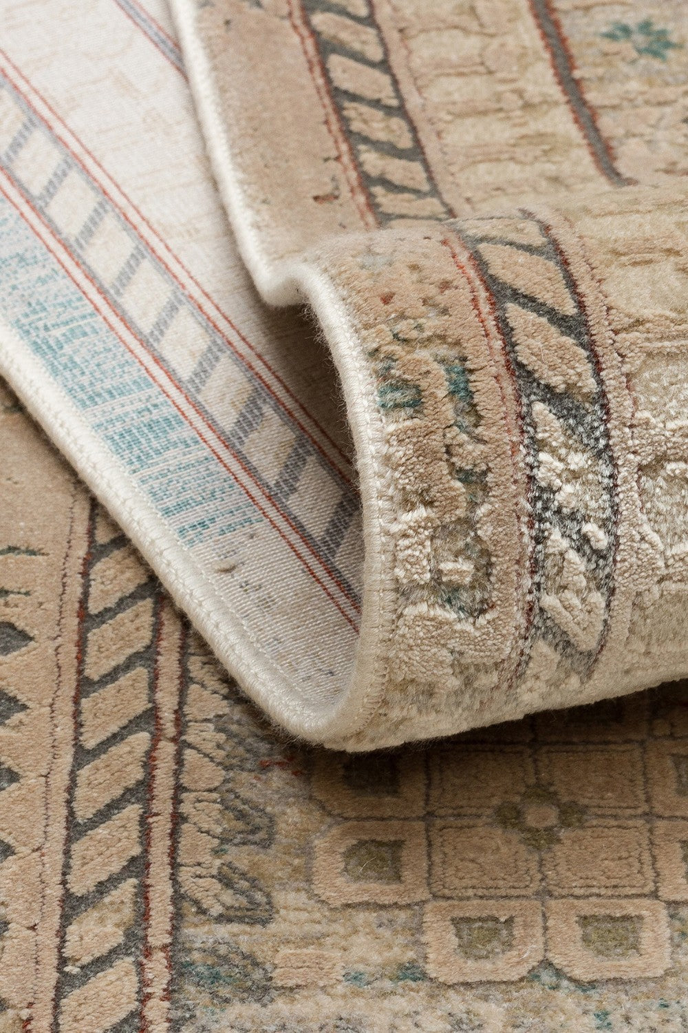 Over-Dyed Vintage Görünümlü Dokuma Halı