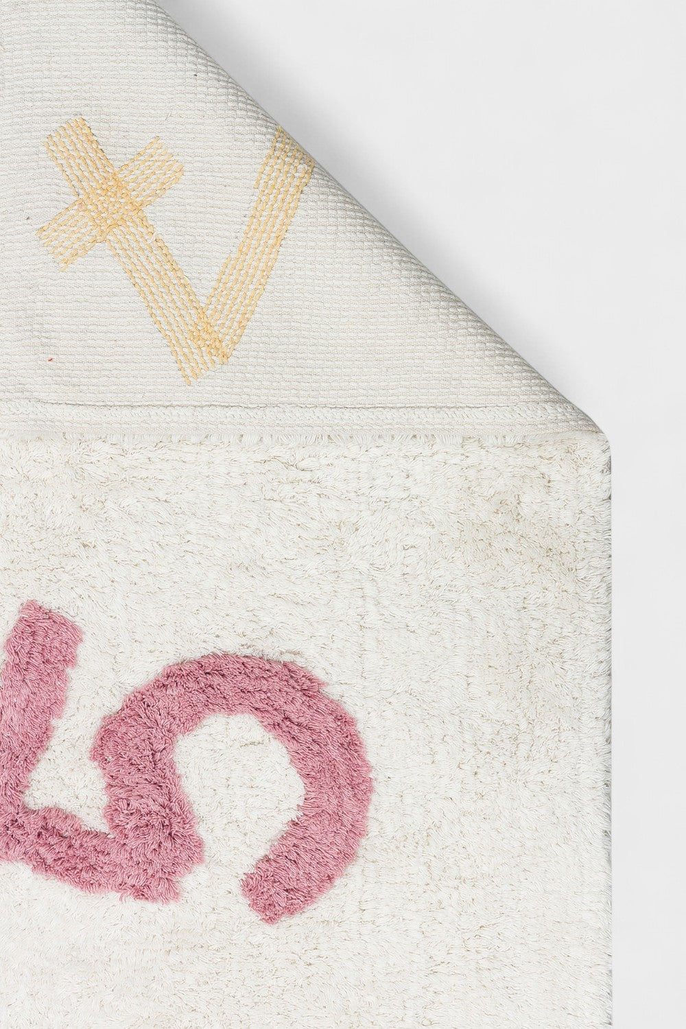 Yıkanabilir Kaymaz Tabanlı Pamuk Çocuk Halısı