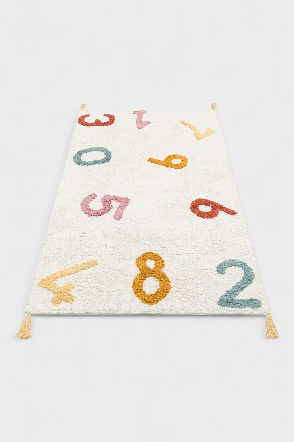 Yıkanabilir Kaymaz Tabanlı Pamuk Çocuk Halısı