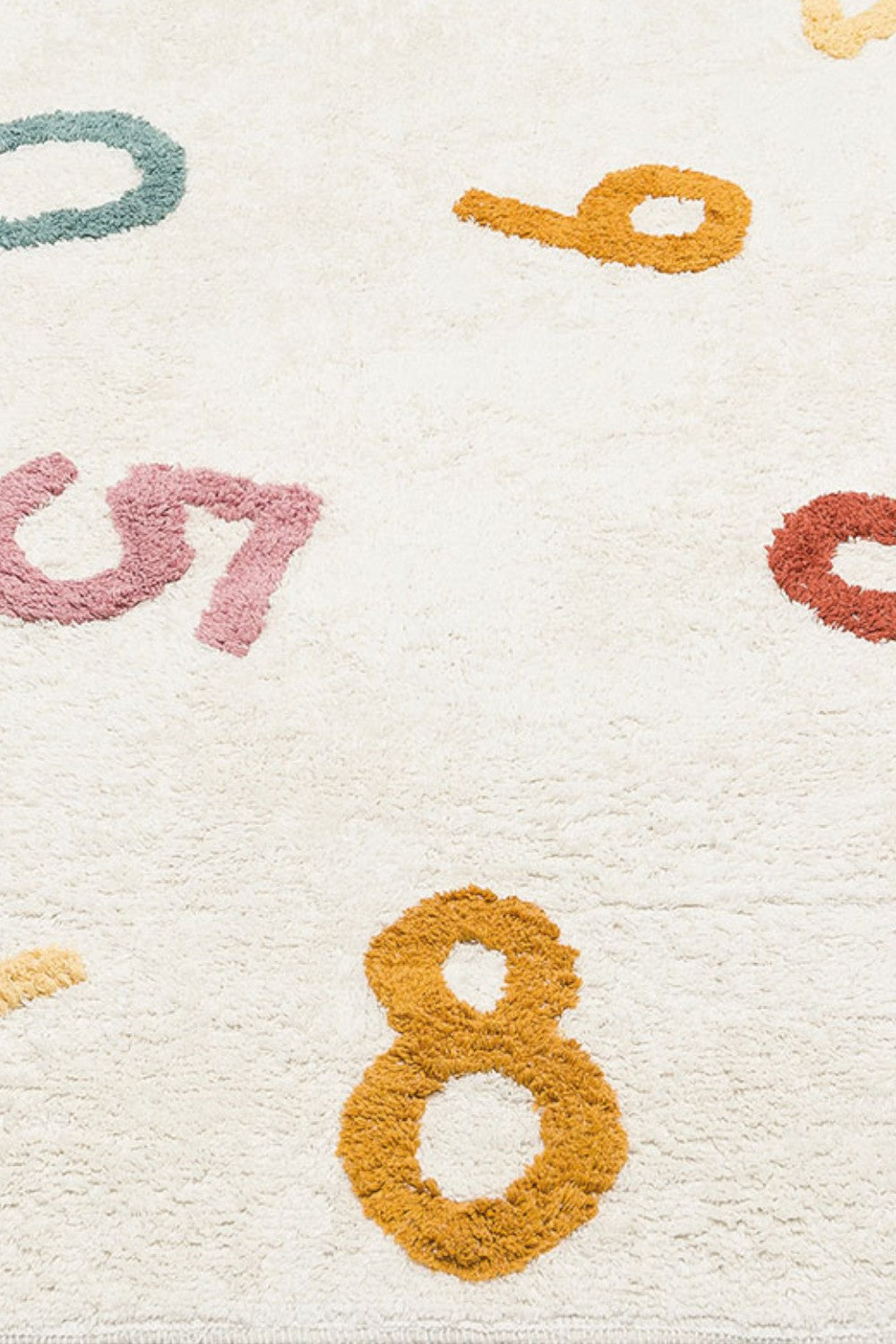 Yıkanabilir Kaymaz Tabanlı Pamuk Çocuk Halısı