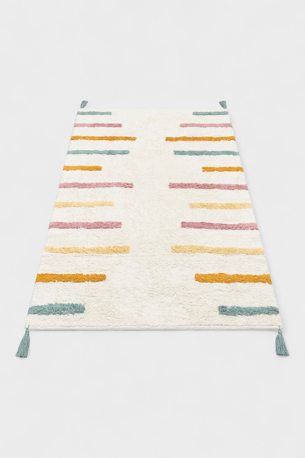 Yıkanabilir Kaymaz Tabanlı Pamuk Çocuk Halısı