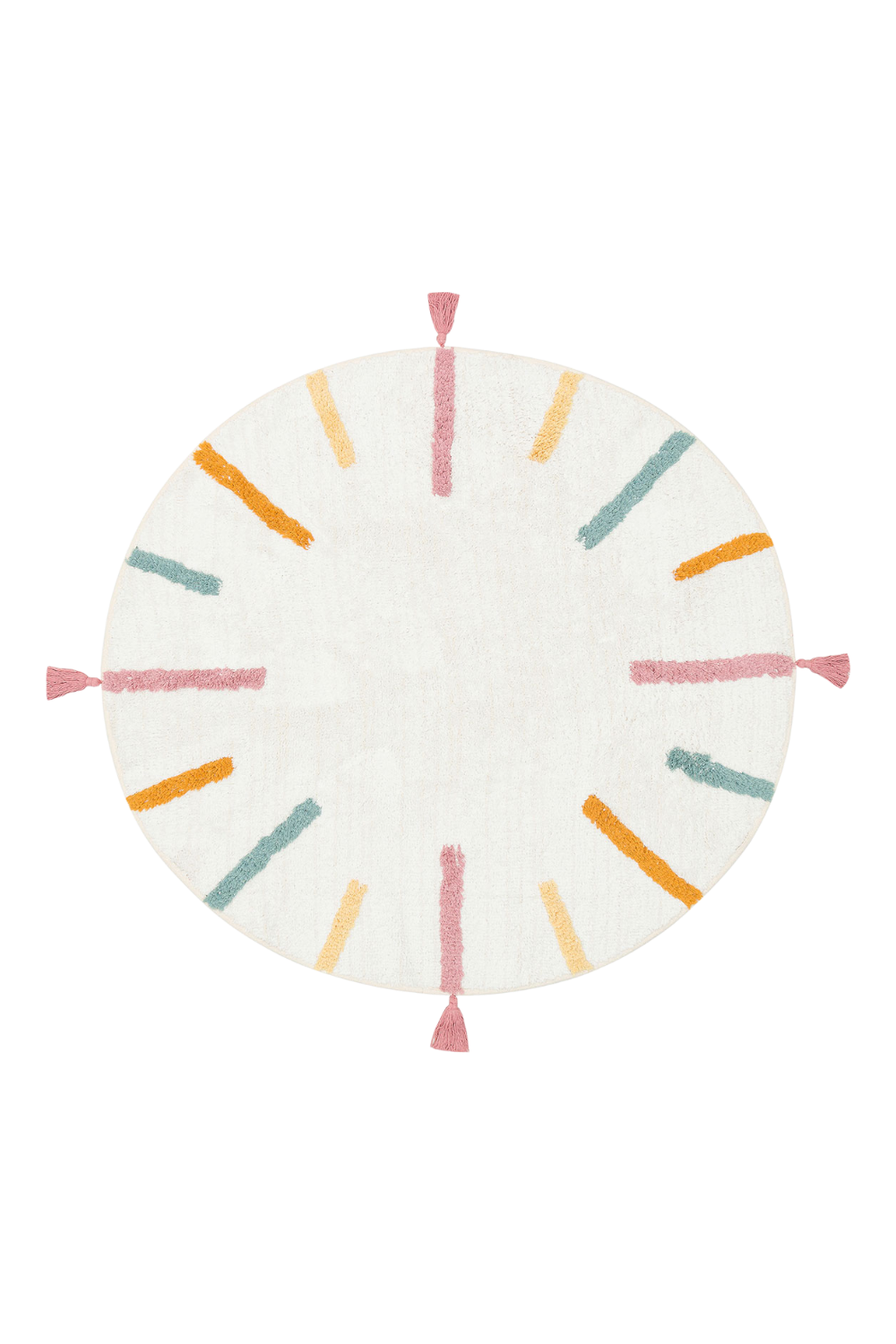 Yıkanabilir Kaymaz Tabanlı Pamuk Çocuk Halısı