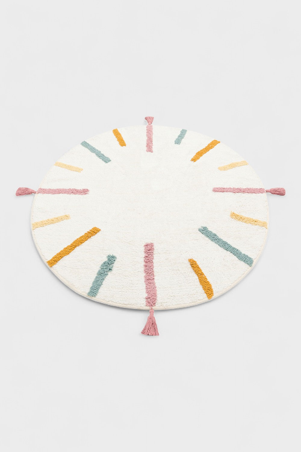 Yıkanabilir Kaymaz Tabanlı Pamuk Çocuk Halısı