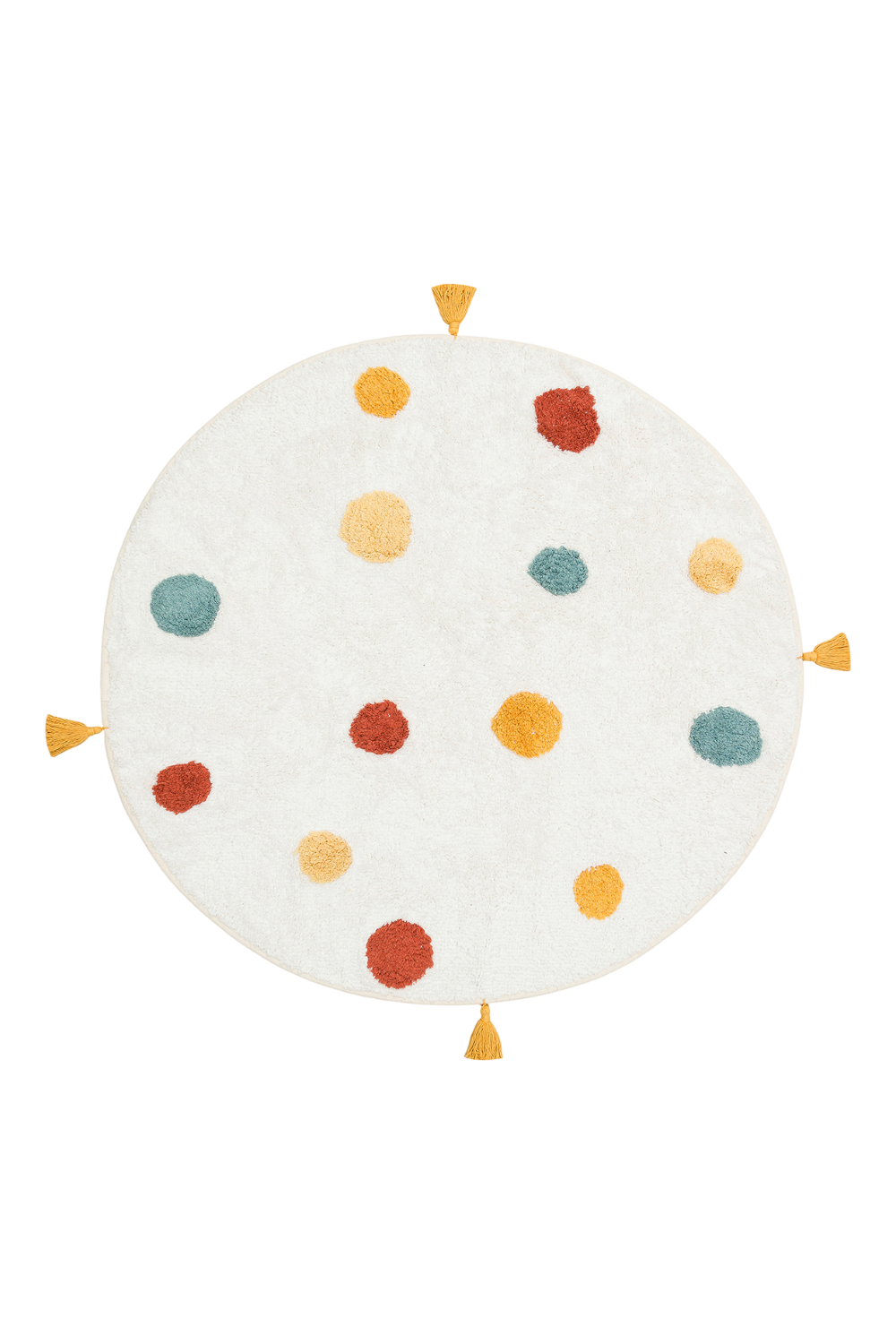 Yıkanabilir Kaymaz Tabanlı Pamuk Çocuk Halısı