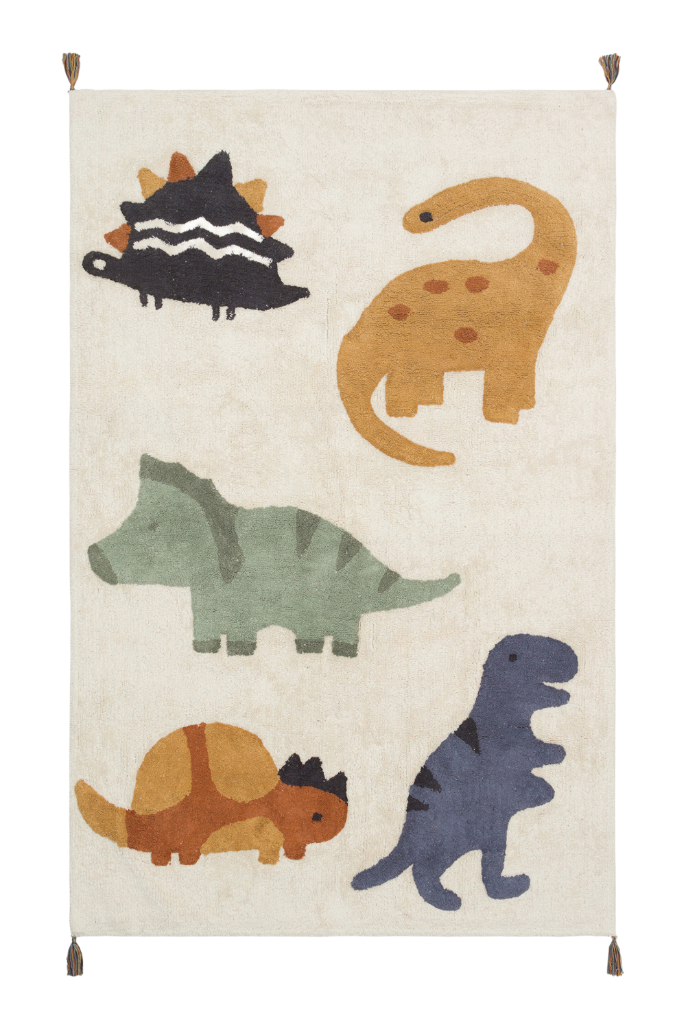 Yıkanabilir Kaymaz Tabanlı Pamuk Çocuk Halısı