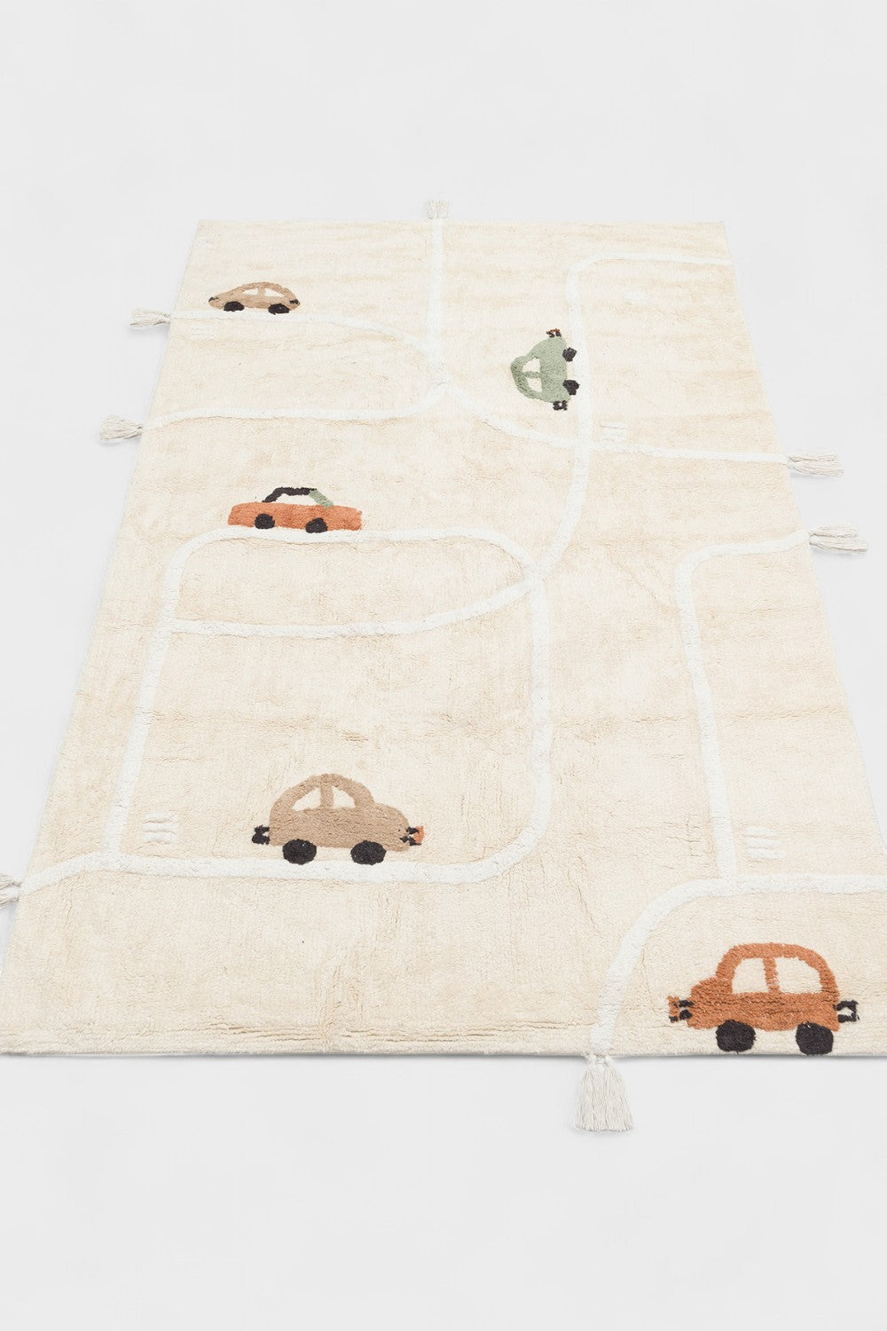 Yıkanabilir Kaymaz Tabanlı Pamuk Çocuk Halısı